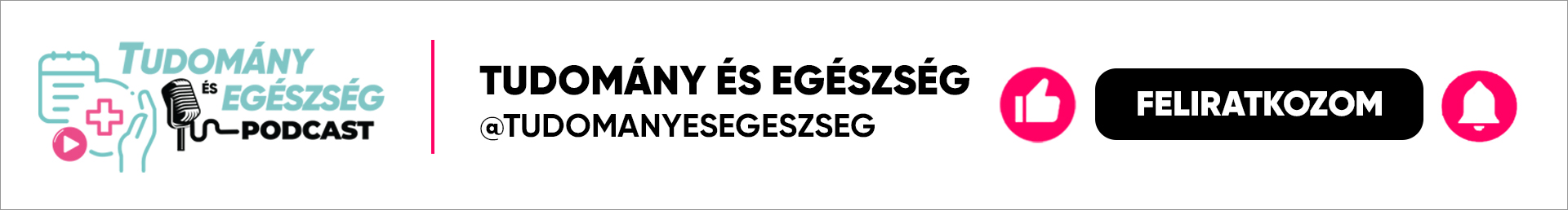 Tudomány és Egészség - YouTube feliratkozás